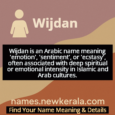 Wijdan Name Meaning and Origin