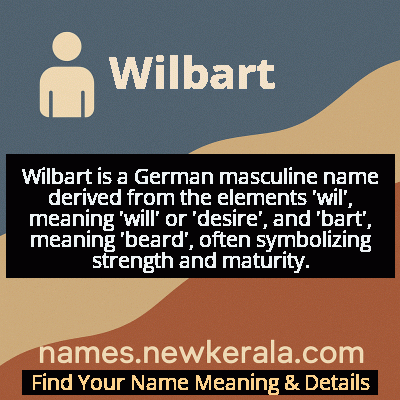 Wilbart Name Meaning and Origin
