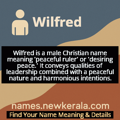 Wilfred Name Meaning and Origin