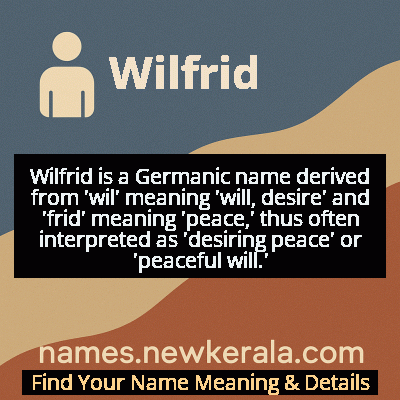 Wilfrid Name Meaning and Origin