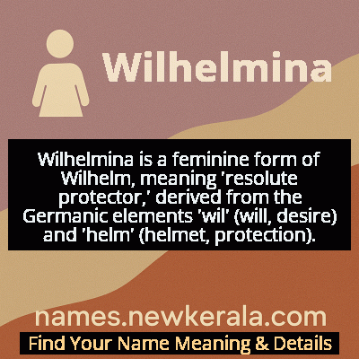 Wilhelmina Name Meaning and Origin