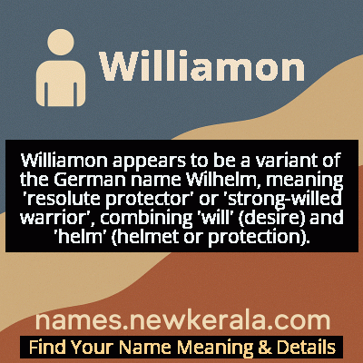 Williamon Name Meaning and Origin