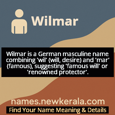 Wilmar Name Meaning and Origin