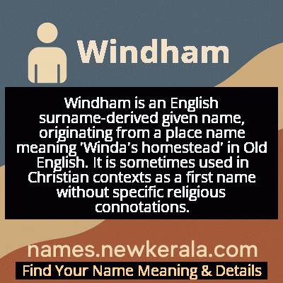 Windham Name Meaning and Origin