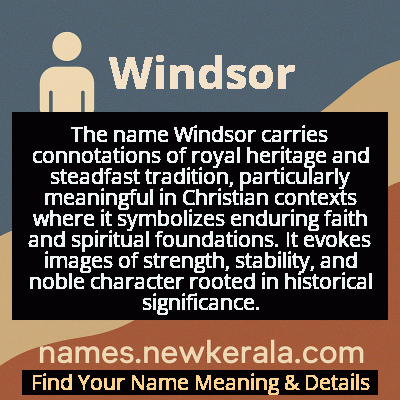 Windsor Name Meaning and Origin