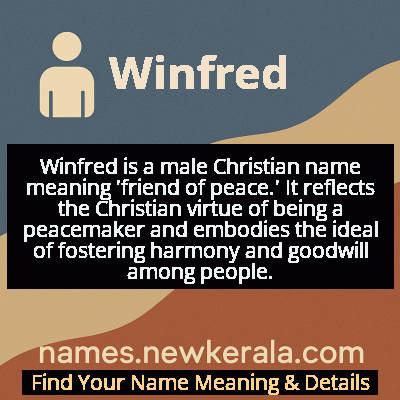 Winfred Name Meaning and Origin