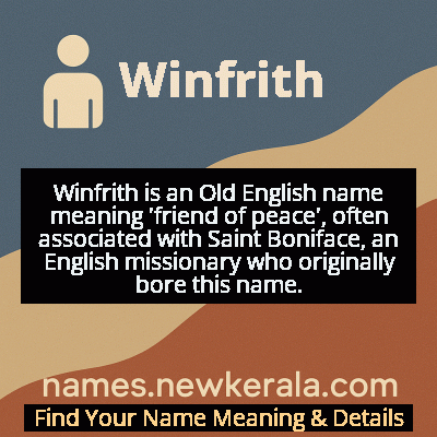 Winfrith Name Meaning and Origin
