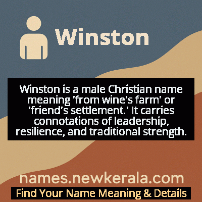 Winston Name Meaning and Origin