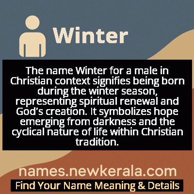 Winter Name Meaning and Origin