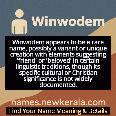 Winwodem Name Meaning and Origin