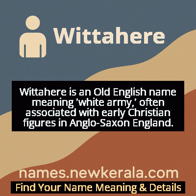 Wittahere Name Meaning and Origin