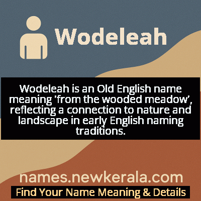 Wodeleah Name Meaning and Origin