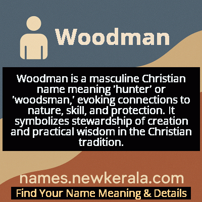 Woodman Name Meaning and Origin