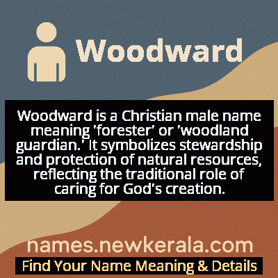 Woodward Name Meaning and Origin