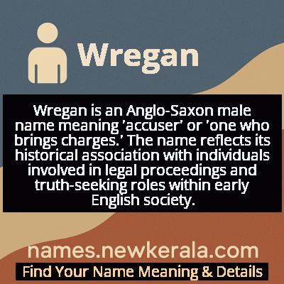 Wregan Name Meaning and Origin