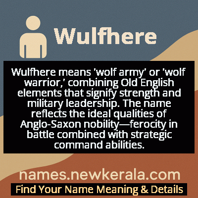 Wulfhere Name Meaning and Origin