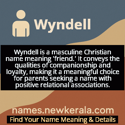 Wyndell Name Meaning and Origin