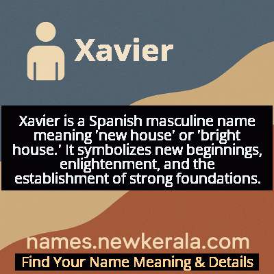 Xavier Name Meaning and Origin