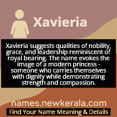 Xavieria Name Meaning and Origin