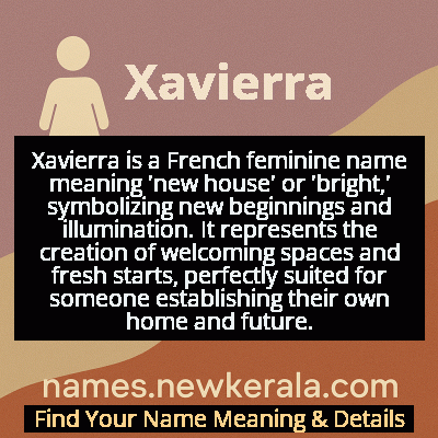 Xavierra Name Meaning and Origin
