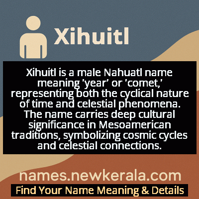 Xihuitl Name Meaning and Origin