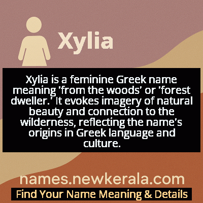 Xylia Name Meaning and Origin