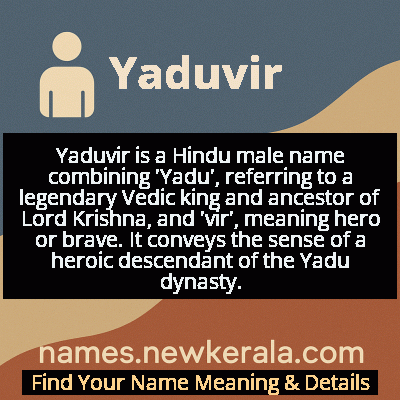 Yaduvir Name Meaning and Origin
