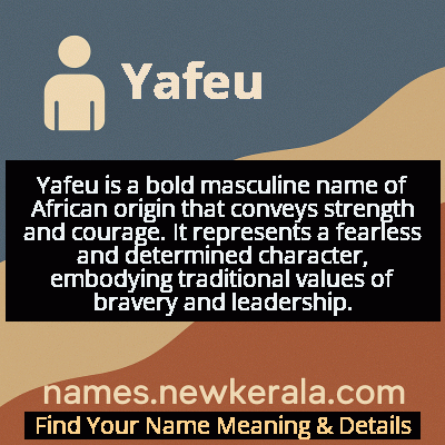 Yafeu Name Meaning and Origin