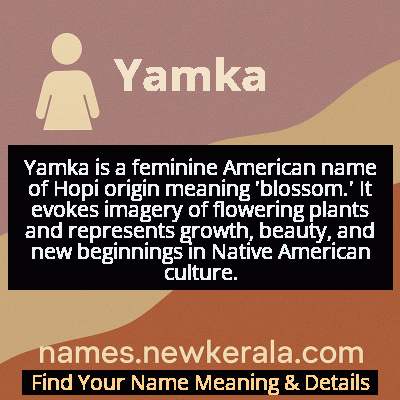 Yamka Name Meaning and Origin