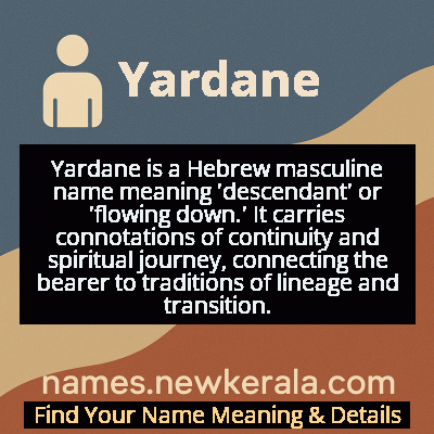 Yardane Name Meaning and Origin