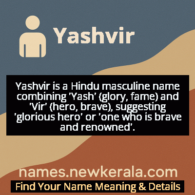 Yashvir Name Meaning and Origin