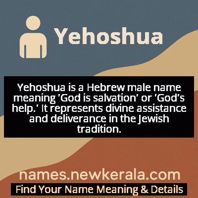 Yehoshua Name Meaning and Origin
