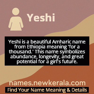 Yeshi Name Meaning and Origin