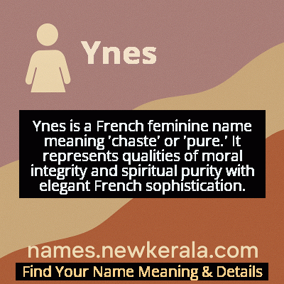 Ynes Name Meaning and Origin