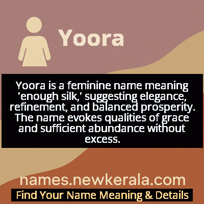 Yoora Name Meaning and Origin
