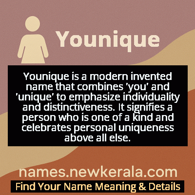 Younique Name Meaning and Origin