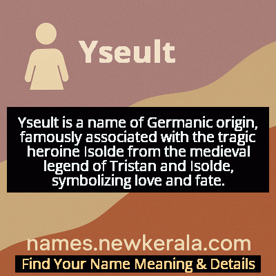 Yseult Name Meaning and Origin