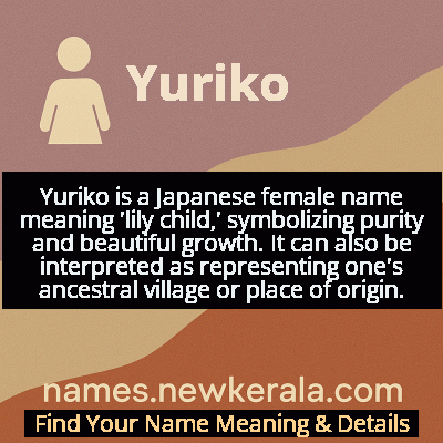 Yuriko Name Meaning and Origin