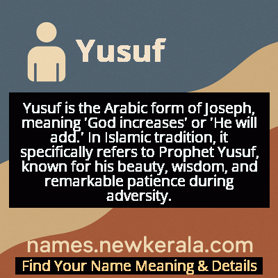 Yusuf Name Meaning and Origin
