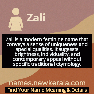 Zali Name Meaning and Origin
