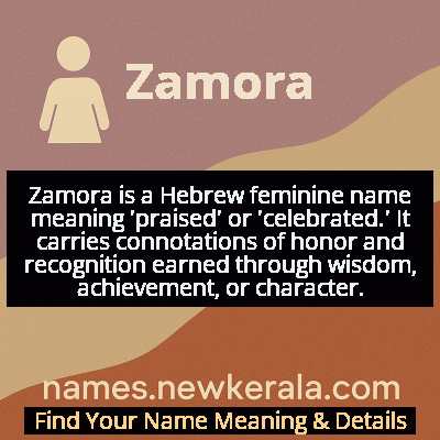 Zamora Name Meaning and Origin