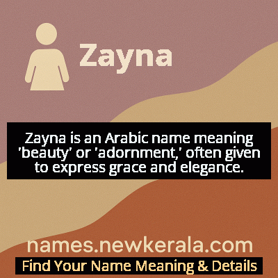 Zayna Name Meaning and Origin