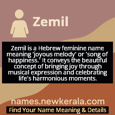 Zemil Name Meaning and Origin