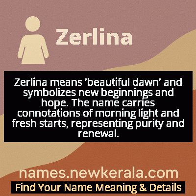 Zerlina Name Meaning and Origin
