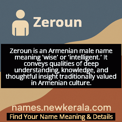 Zeroun Name Meaning and Origin