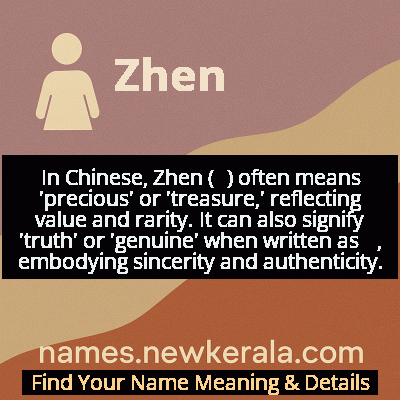 Zhen Name Meaning and Origin