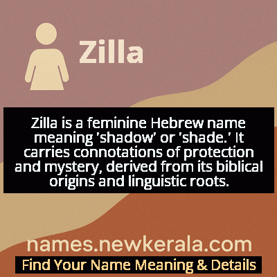 Zilla Name Meaning and Origin