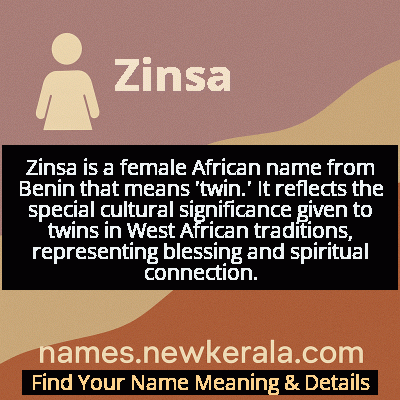 Zinsa Name Meaning and Origin