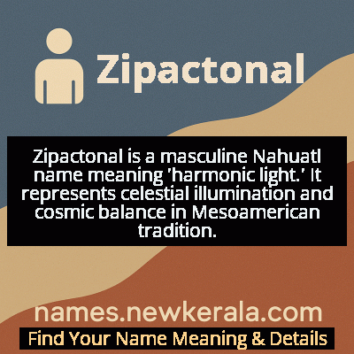 Zipactonal Name Meaning and Origin