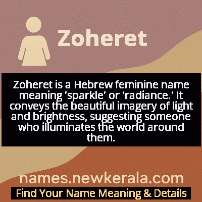 Zoheret Name Meaning and Origin
